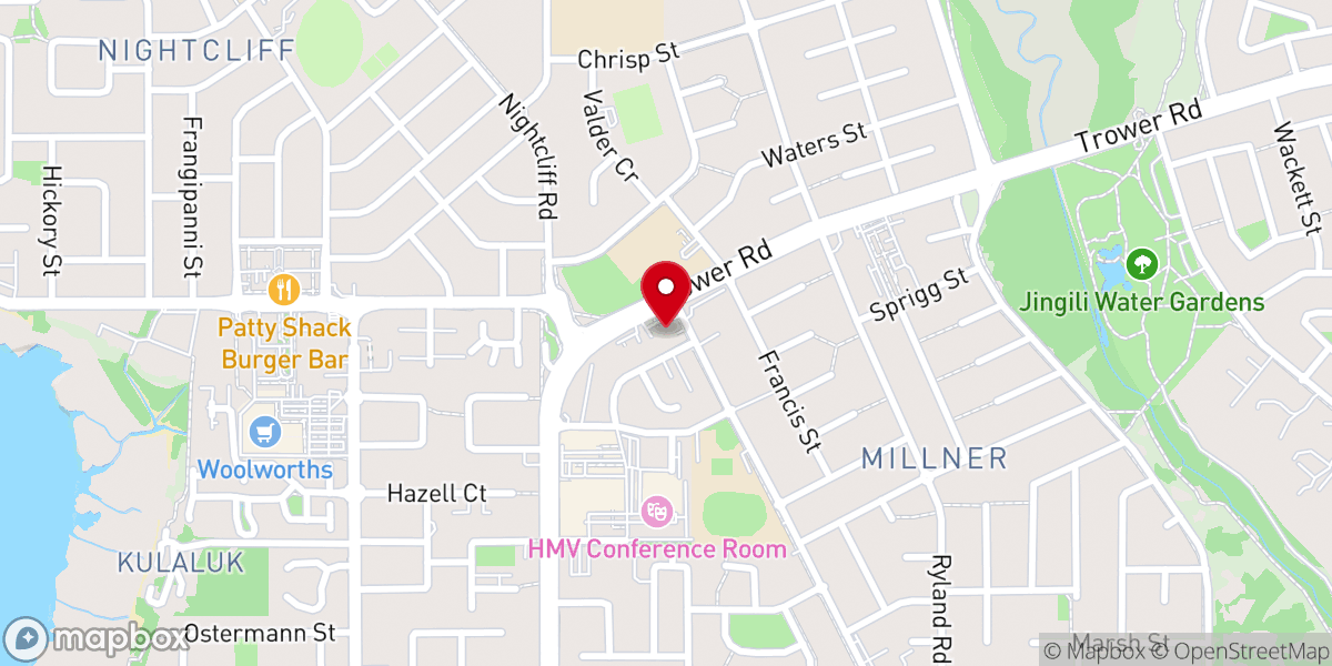 Map showing location of The Church of Jesus Christ of Latter-day Saints