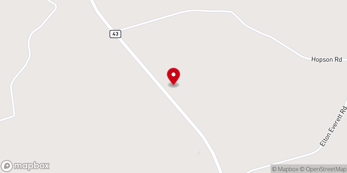 Map showing location of Waters Grove Baptist Church Prsng