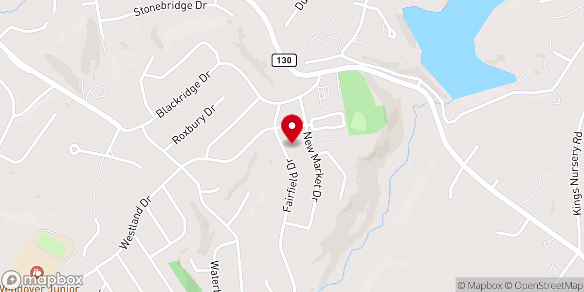 Map showing location of Evangelical Lutheran Church of the Good Shepherd
