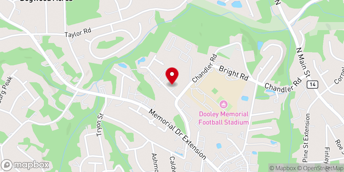 Map showing location of New Apostolic Church