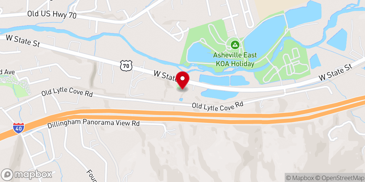 Map showing location of Macedonia AME Zion Church