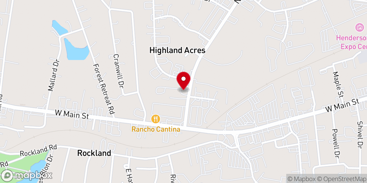Map showing location of Holy Family Anglican Church