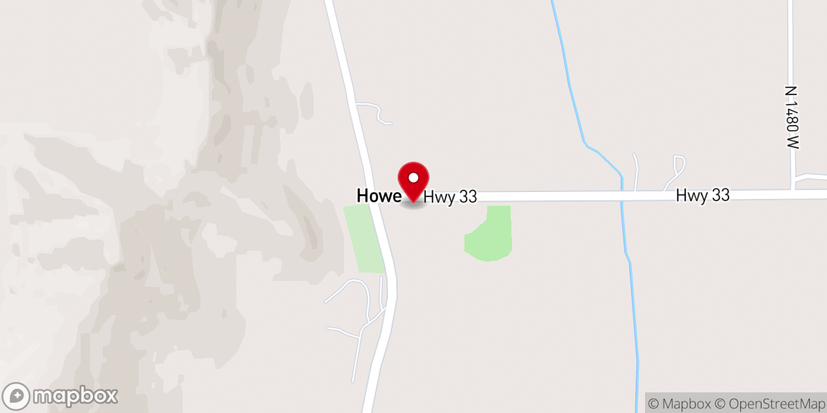 Map showing location of United States Postal Service