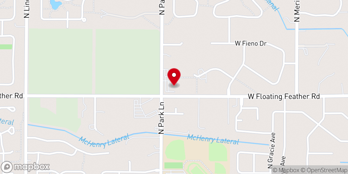 Map showing location of Ascend Church, Eagle, ID