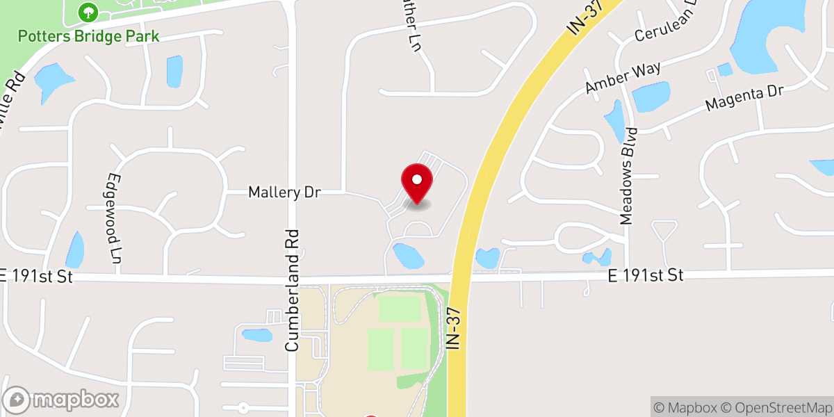Map showing location of Our Lady of Grace Catholic Church