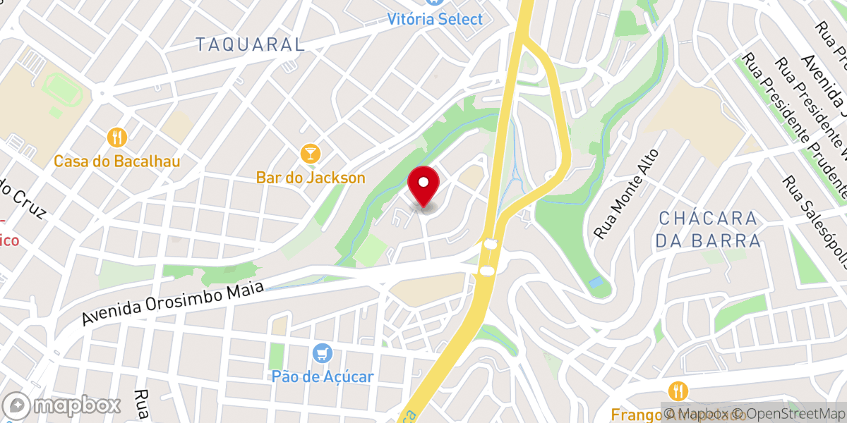 Map showing location of Santuário Arquidiocesano Igreja do Menino Jesus de Praga