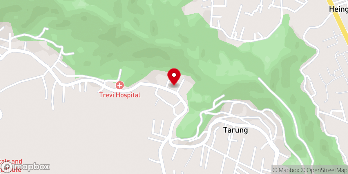 Map showing location of Guigailong Baptist Church
