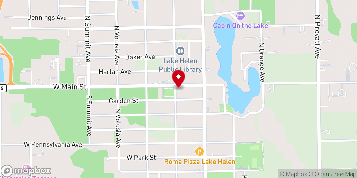 Map showing location of Catholic Parish of the Incarnation