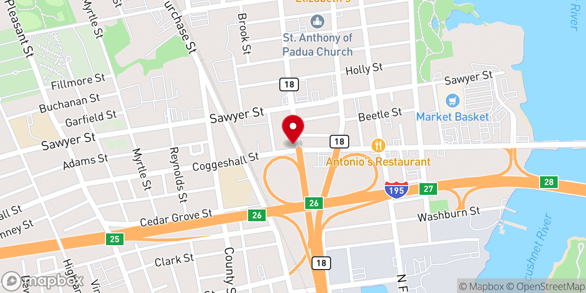 Map showing location of Second Spanish Church of God