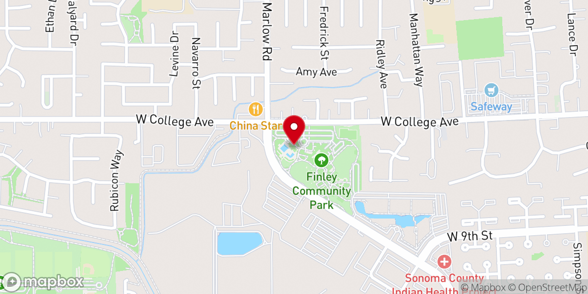 Map showing location of The Masters House Christian Church