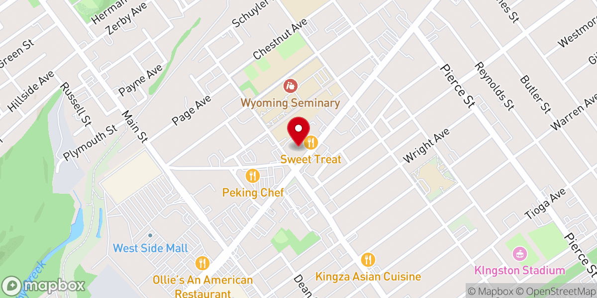 Map showing location of Windows of Heaven Christian Church