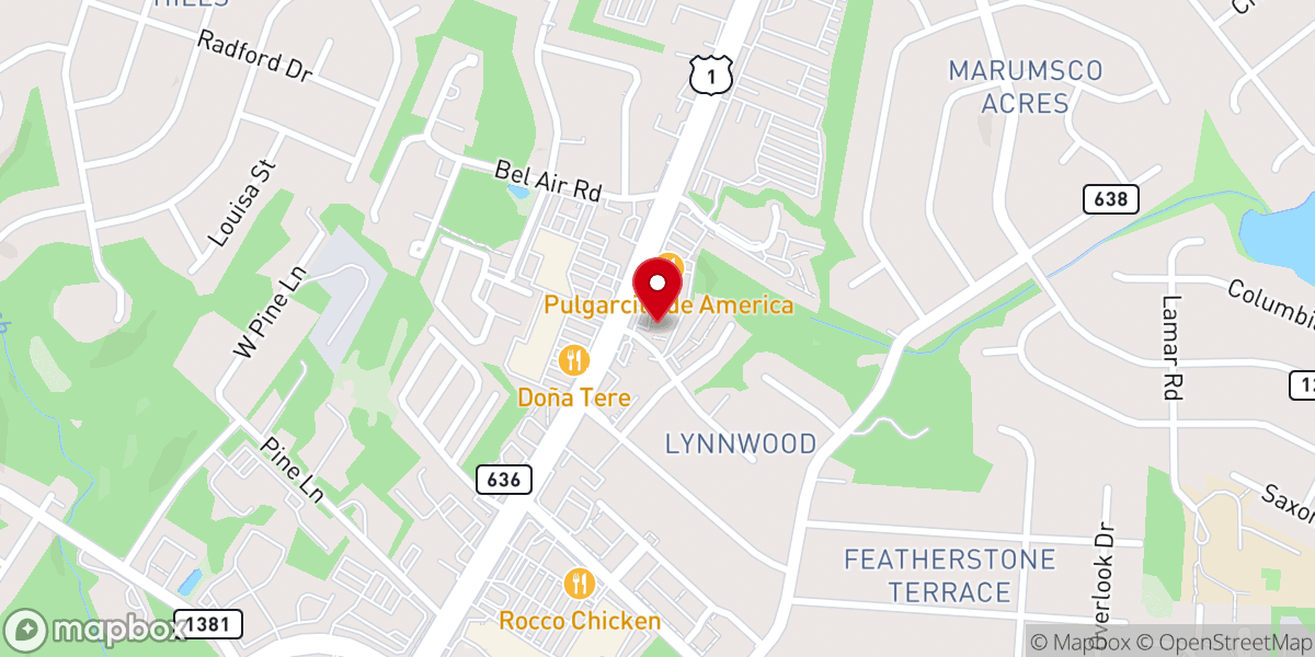 Map showing location of Iglesia Pentecostal El Gran Yo Soy