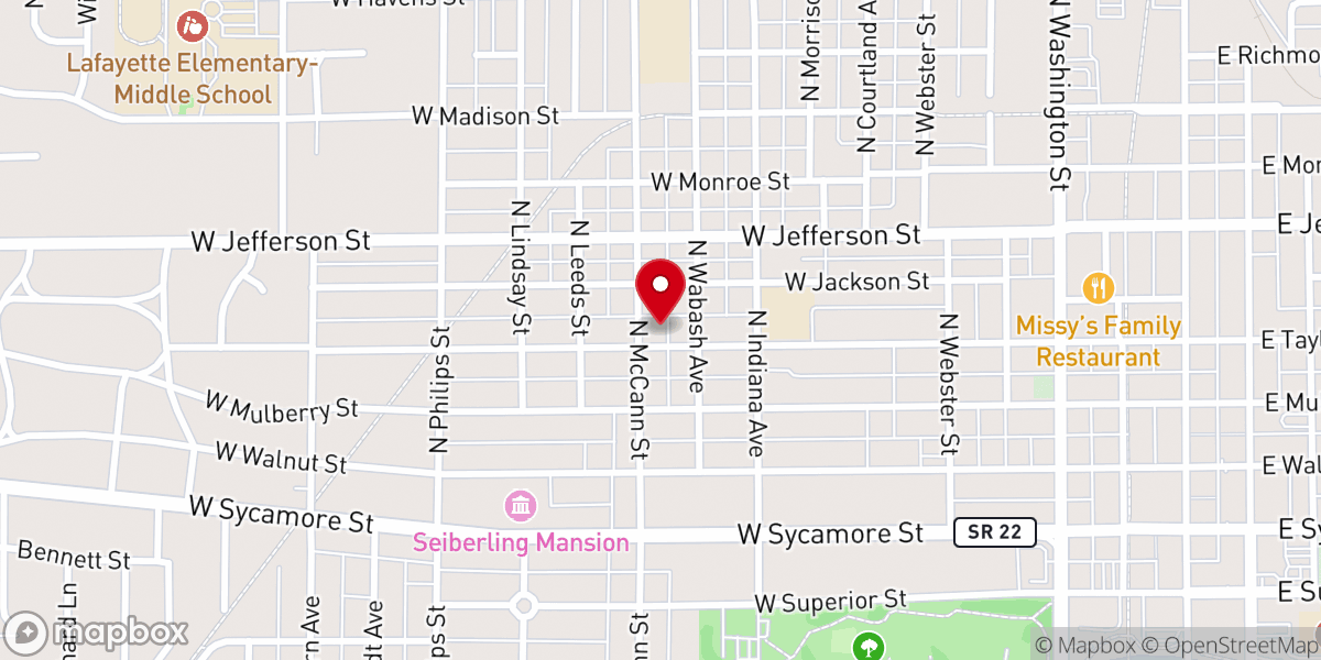 Map showing location of St Thomas Apostle Orthodox
