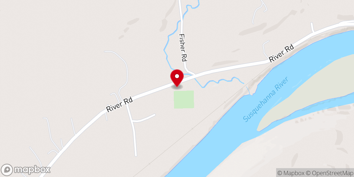 Map showing location of Standing Stone Methodist Church
