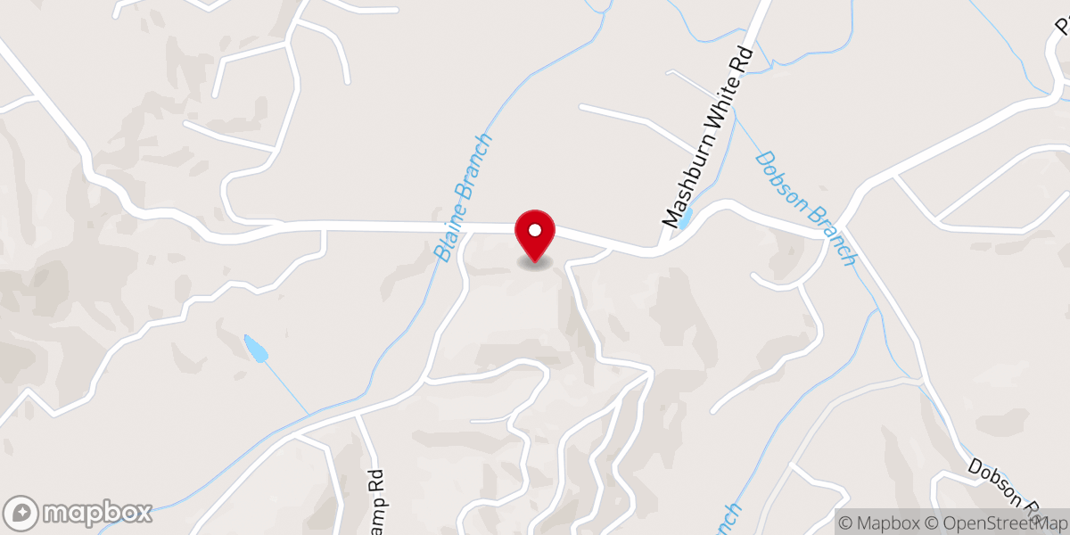 Map showing location of Patton Church