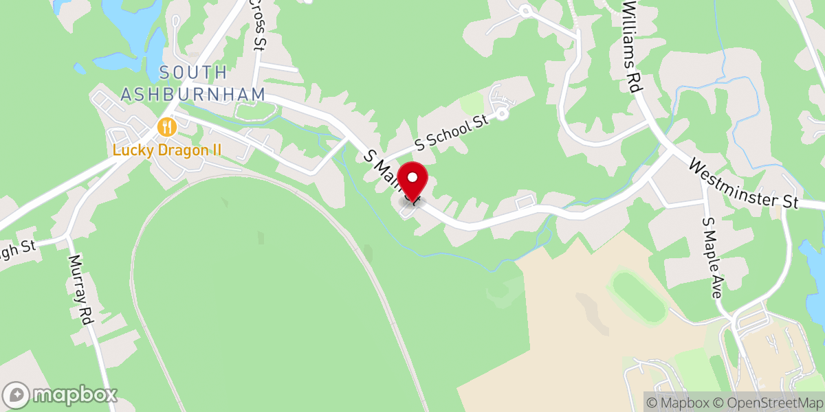 Map showing location of Peoples Evangelical Congregational Church