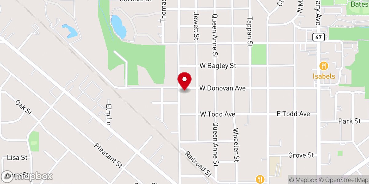 Map showing location of Light of the World Evangelization Ministries
