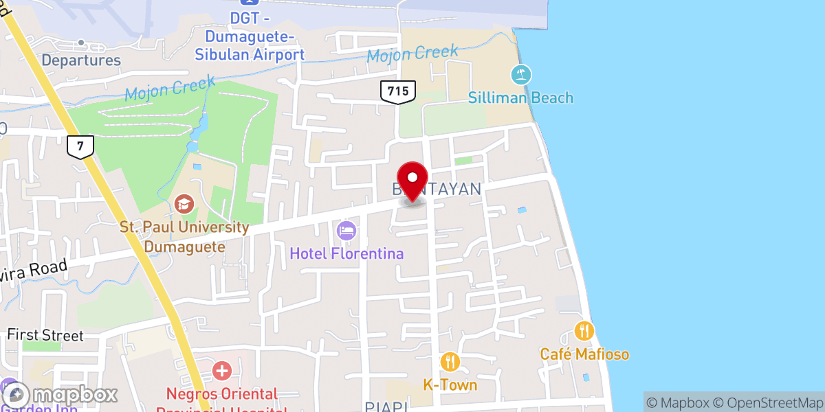 Map showing location of Unitarian Universalist Church of the Philippines
