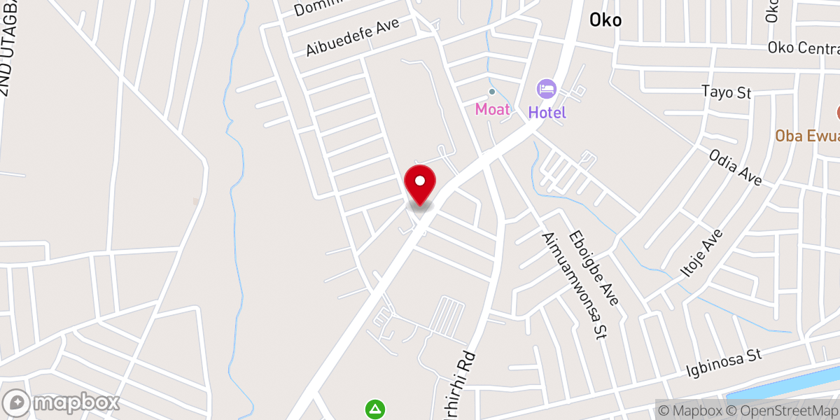 Map showing location of VOTAGE CHURCH