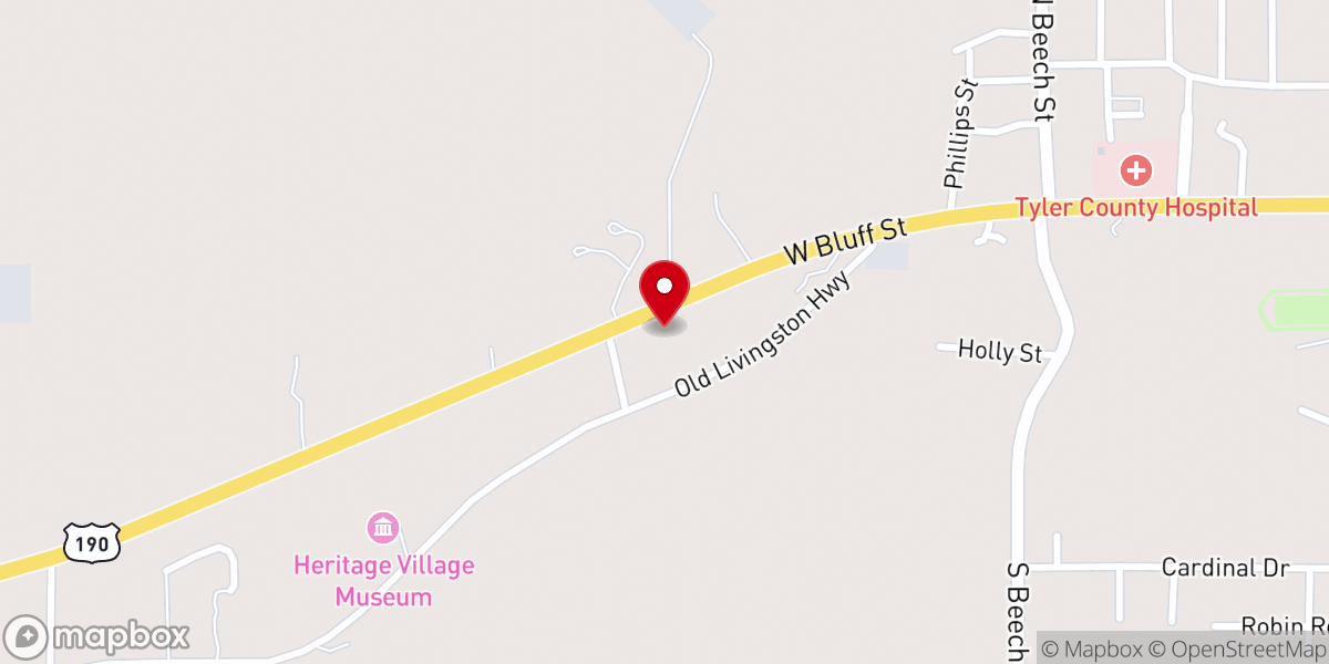 Map showing location of St Paul's Episcopal School