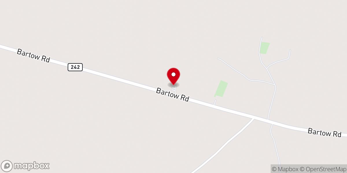 Map showing location of Greater Faith Community Church
