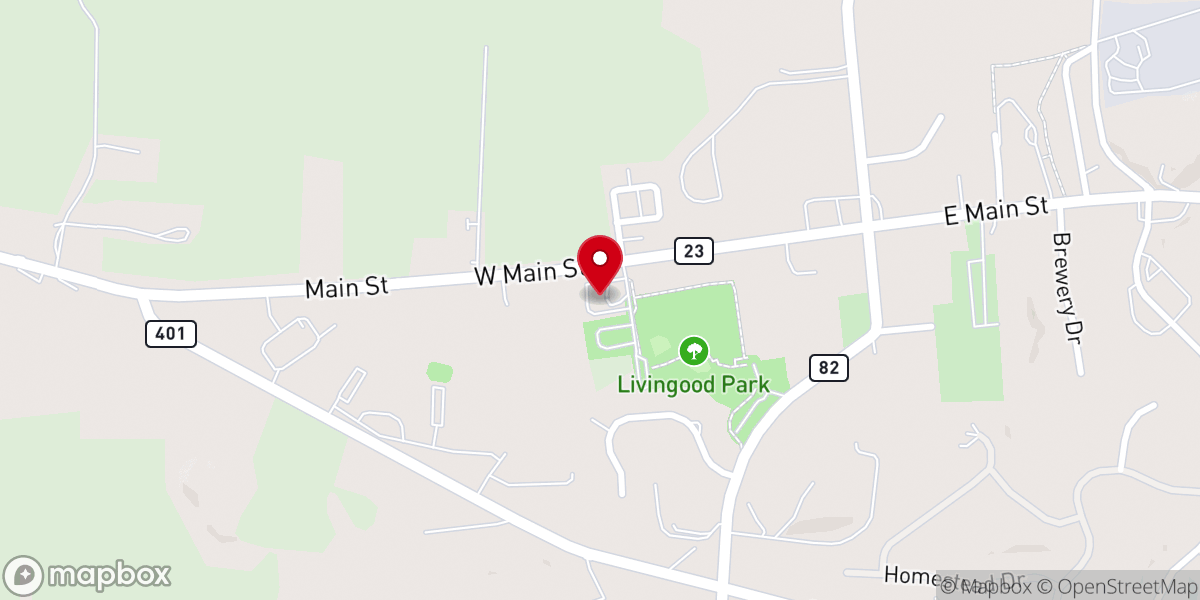 Map showing location of American Pastor's Network