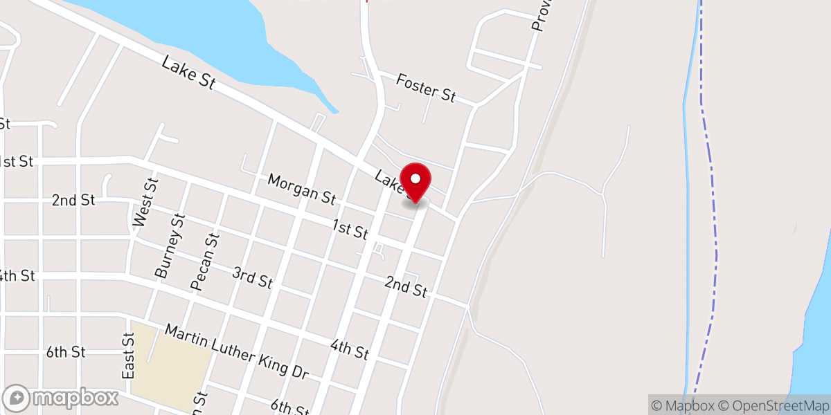 Map showing location of New Beginnings
