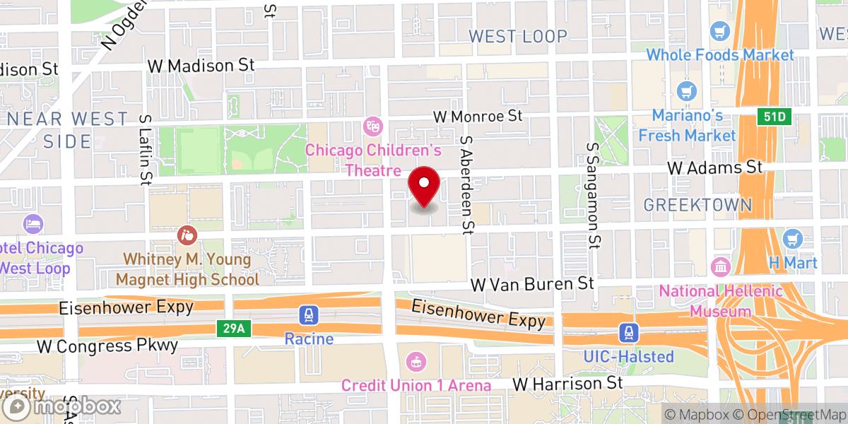 Map showing location of Ray of Mercy Ministries