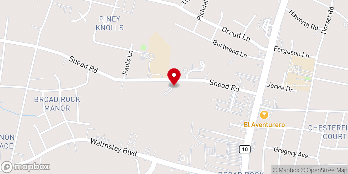 Map showing location of Jehovah-nissi Faith Congregation