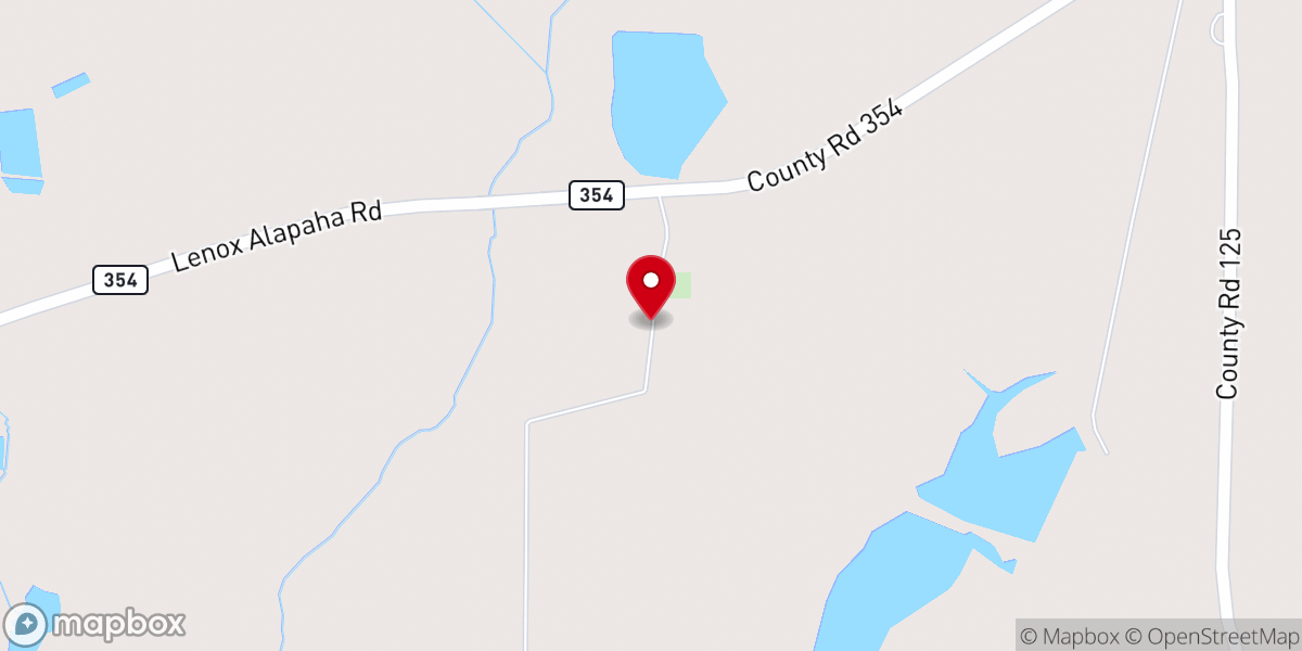 Map showing location of Barn of Grace Church
