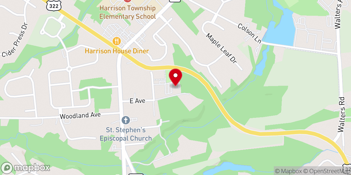 Map showing location of The Catholic Community of the Holy Spirit