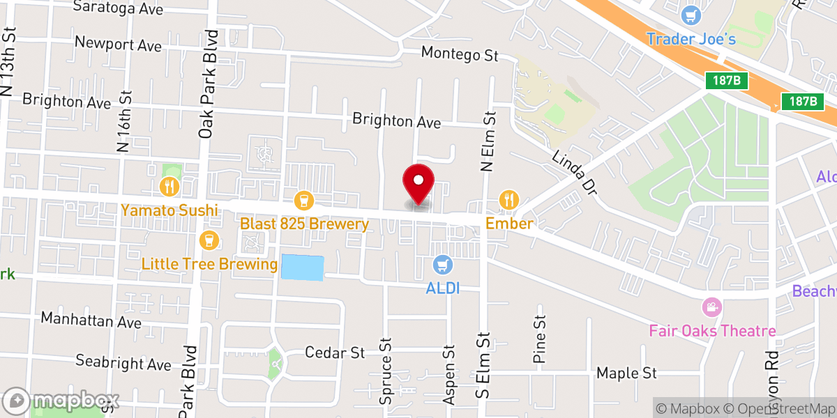 Map showing location of CCOG