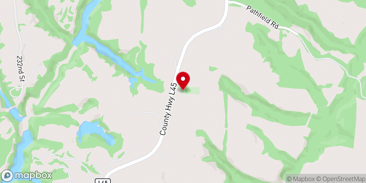 Map showing location of Waubonsie Bible Church