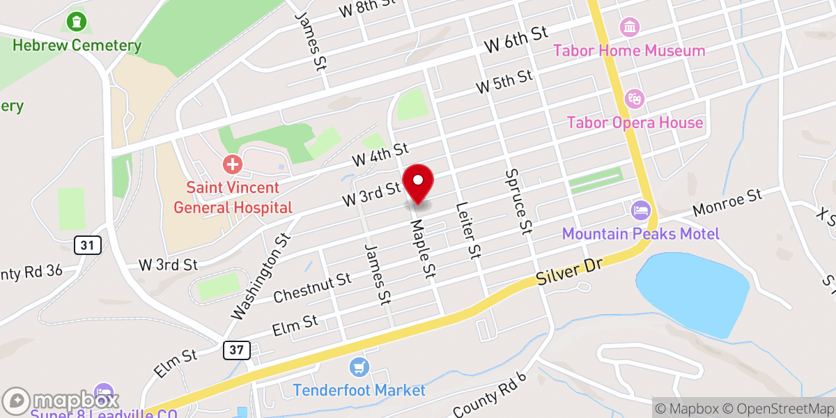 Map showing location of Saint Joseph Catholic Church