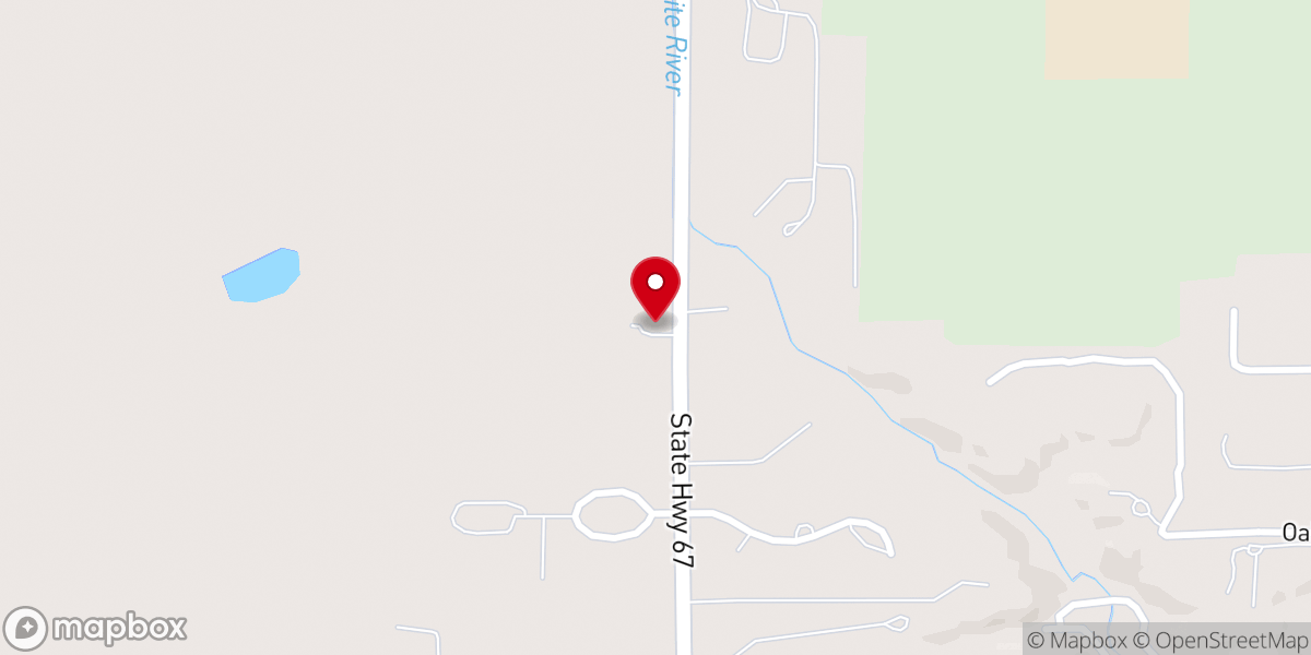 Map showing location of Holy Theophany Orthodox Church in America Church