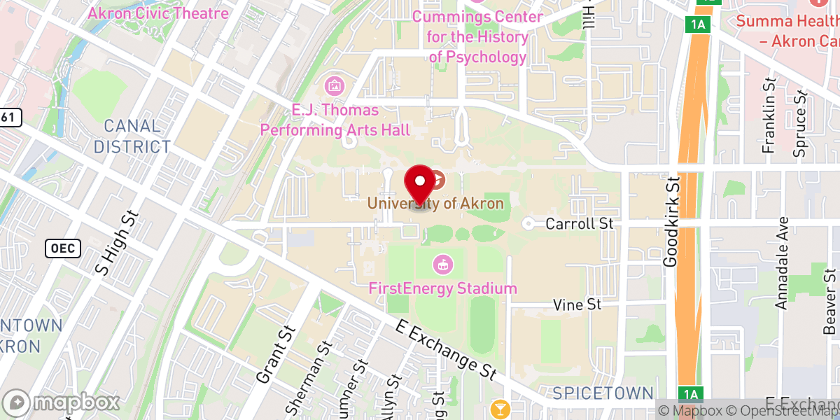 Map showing location of Mt Sinai United Holy Church