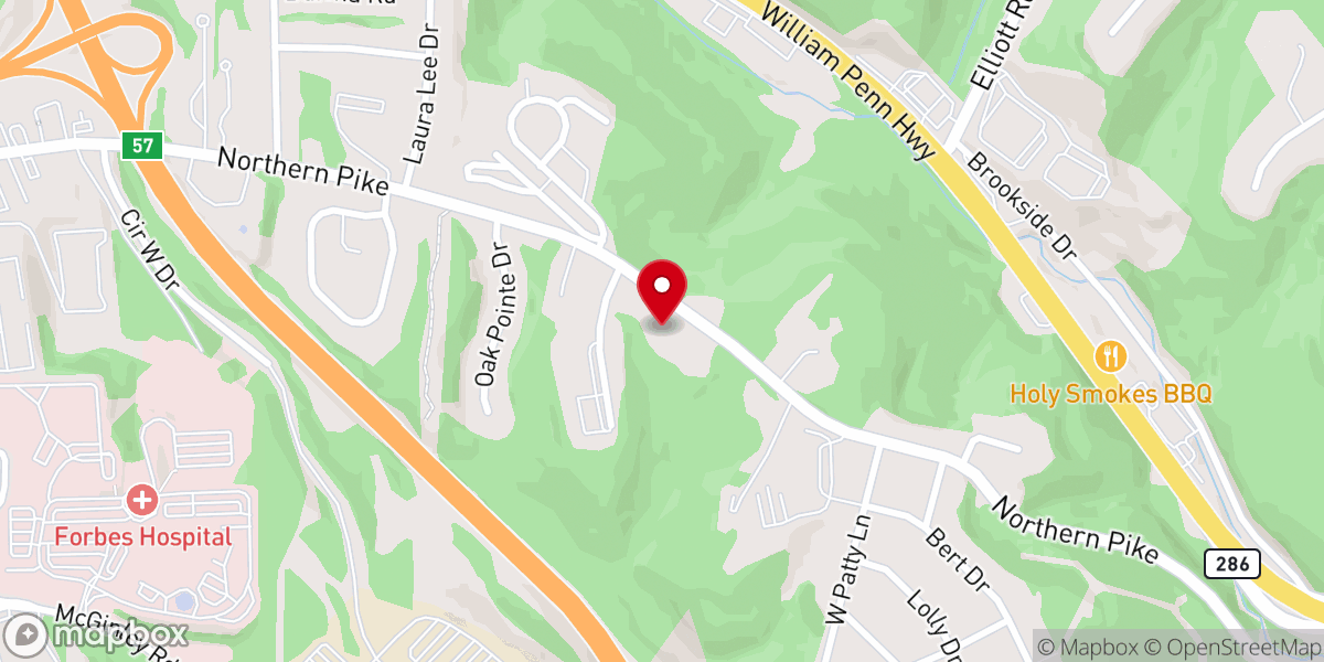 Map showing location of Saint Michael Archangel Serbian Orthodox Church