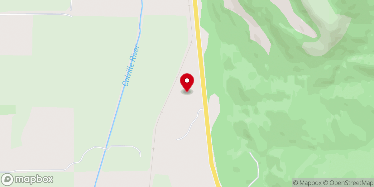 Map showing location of New Life Christian Center