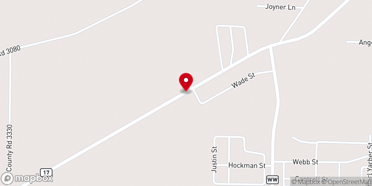 Map showing location of Mount View Church