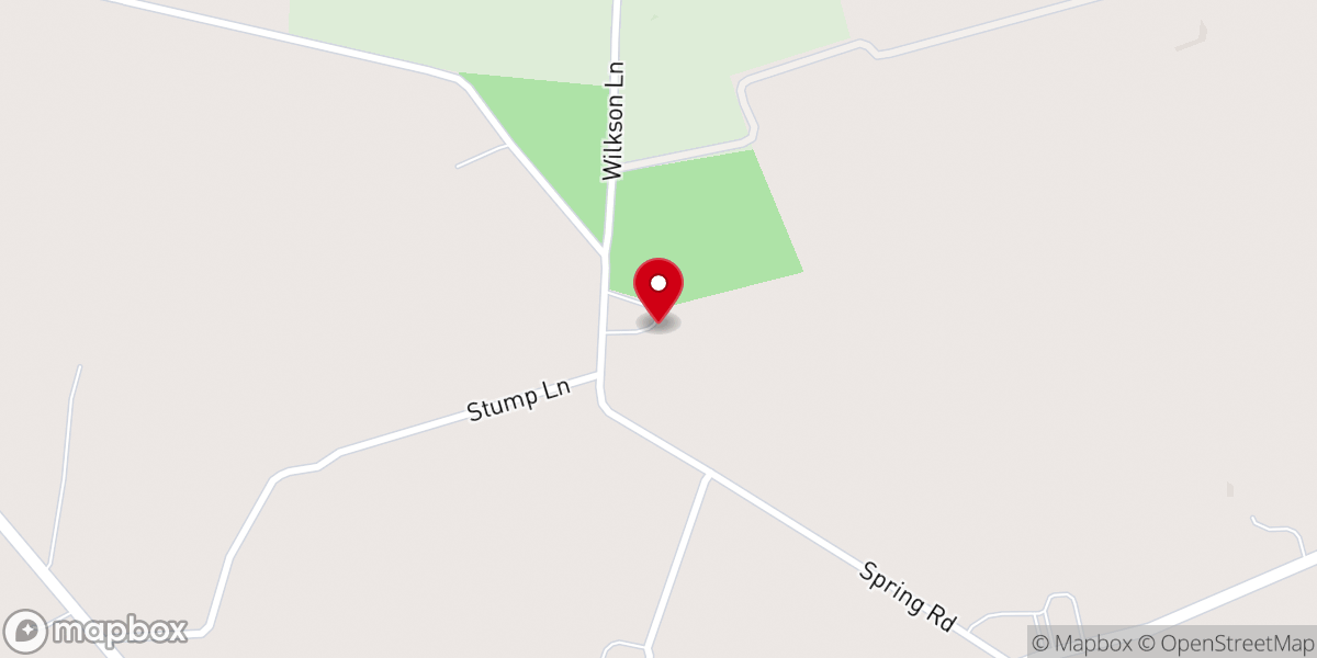 Map showing location of Spring Valley Mennonite Fellowship