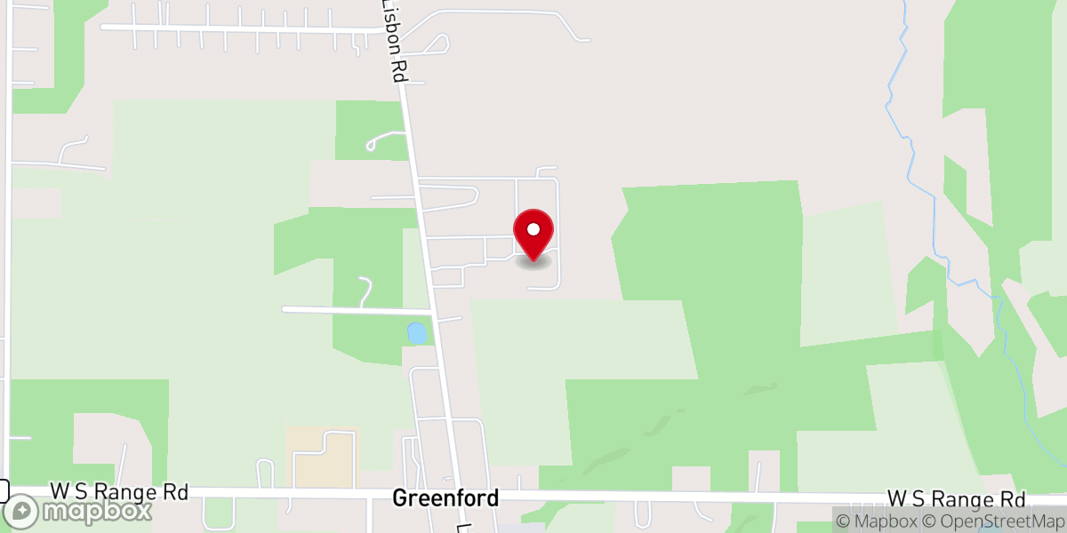 Map showing location of Greenford Christian Church