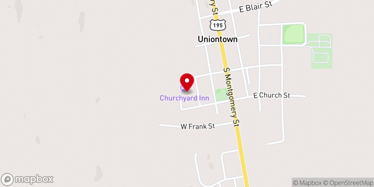 Map showing location of Saint Boniface Catholic Church