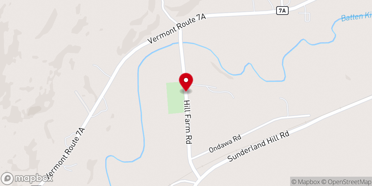 Map showing location of Sunderland Church
