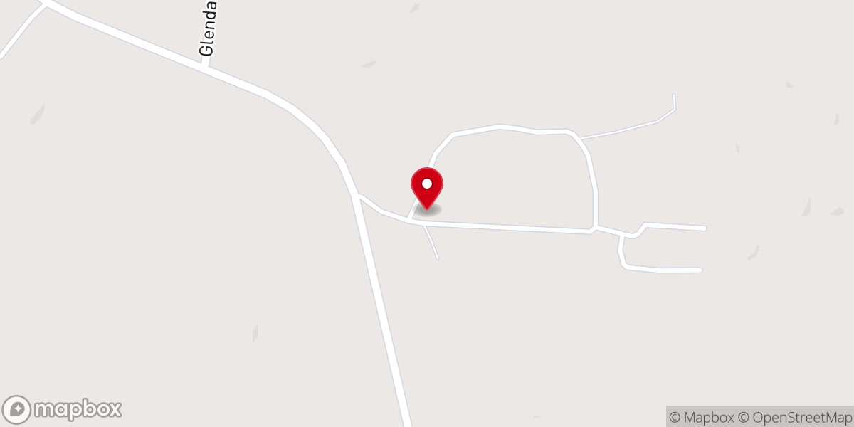 Map showing location of C Baptist Church