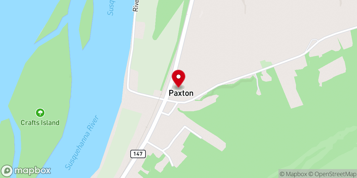 Map showing location of The Bible Church