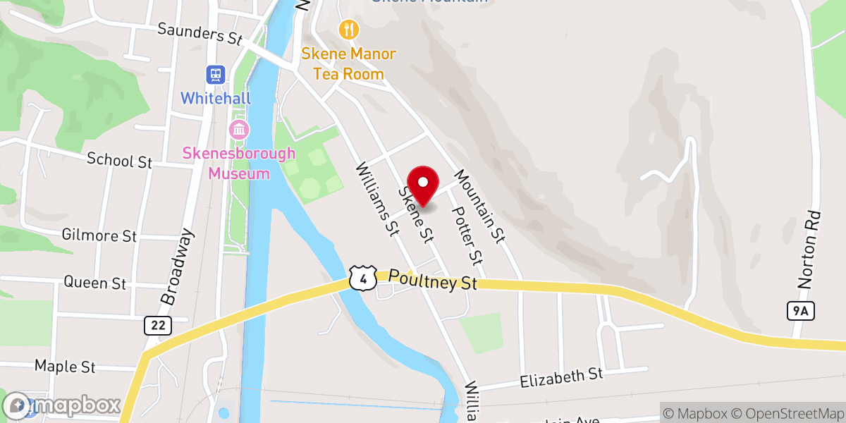 Map showing location of Our Lady of Hope Roman Catholic Church