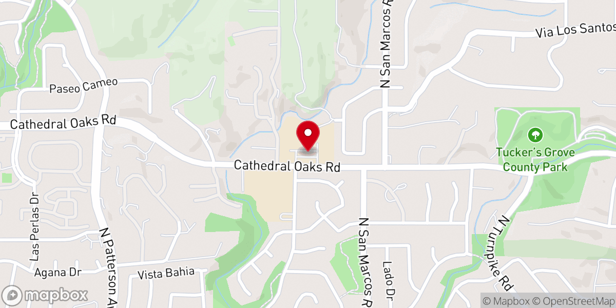 Map showing location of Community Covenant Church