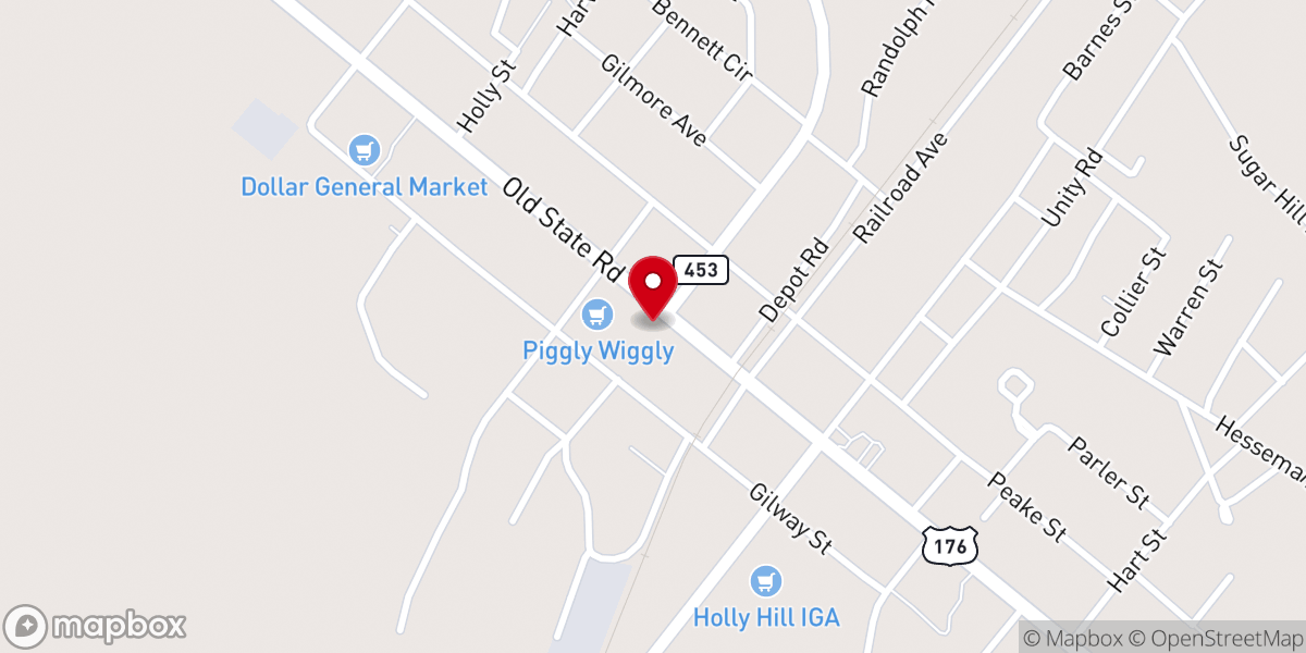 Map showing location of True Faith Baptist Church Inc
