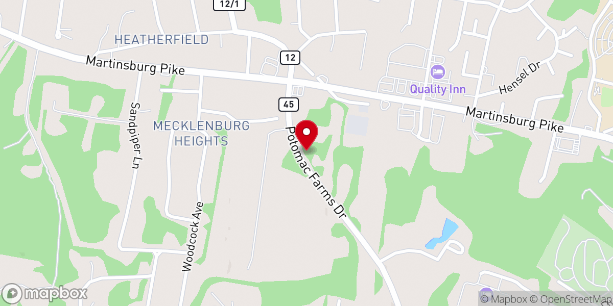 Map showing location of Community Lutheran Partners Inc. - Food Distribution Center