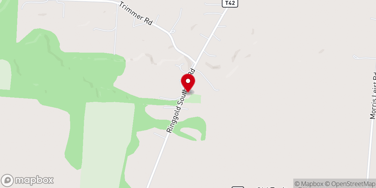 Map showing location of St Paul United Methodist Church